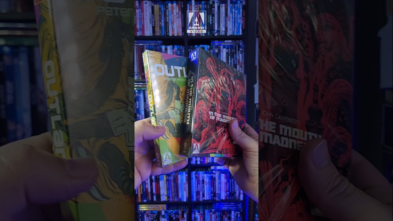 IN THE MOUTH OF MADNESS & OUTLAND - ARROW VIDEO - NEW 4K RELEASES - FIRST LOOK UNBOXINGS | BD