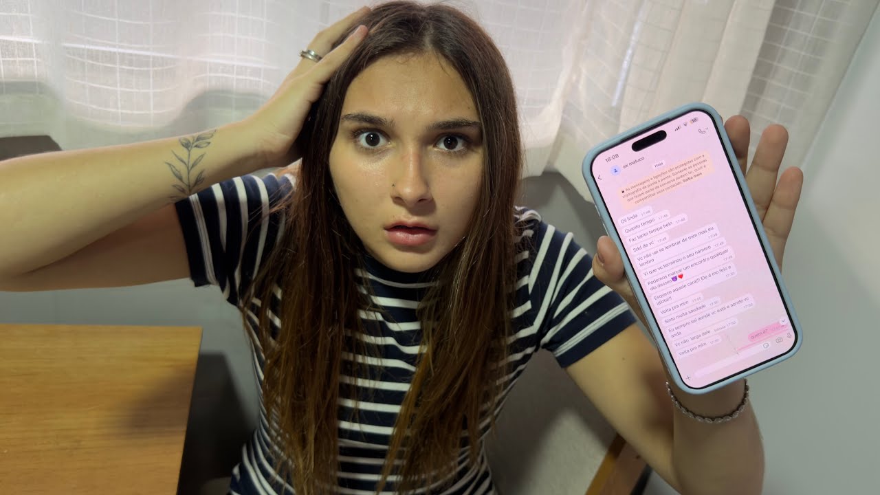 O EX MALUCO MANDOU MENSAGEM PARA A ALICE..😱