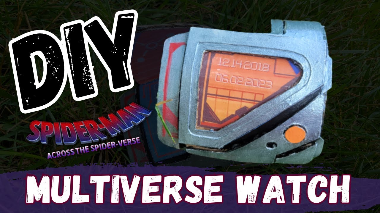 Across the Spider-Verse Multiverse Watch | Cardboard DIY