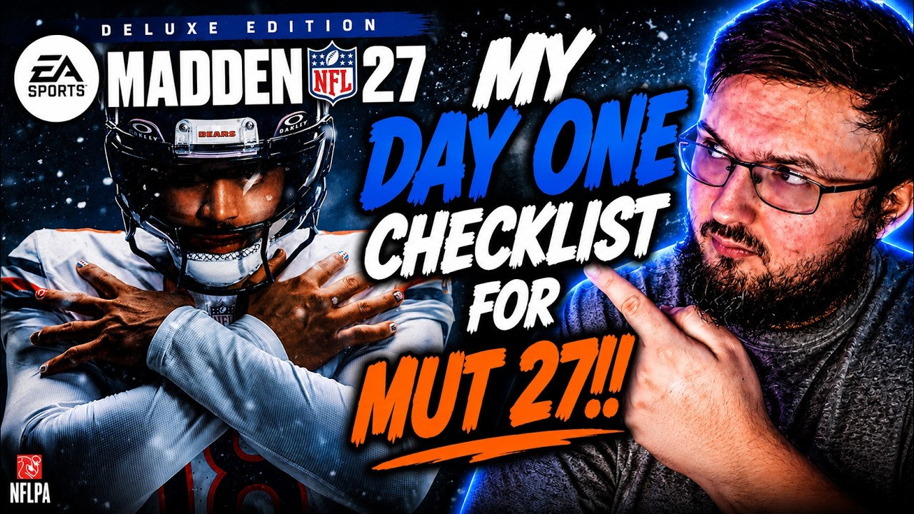 ЧТО Я ВСЕГДА ДЕЛАЮ В ПЕРВЫЙ ДЕНЬ MUT!! МОЙ ЧЕК-ЛИСТ НА ПЕРВЫЙ ДЕНЬ В MADDEN 27 ULTIMATE TEAM
