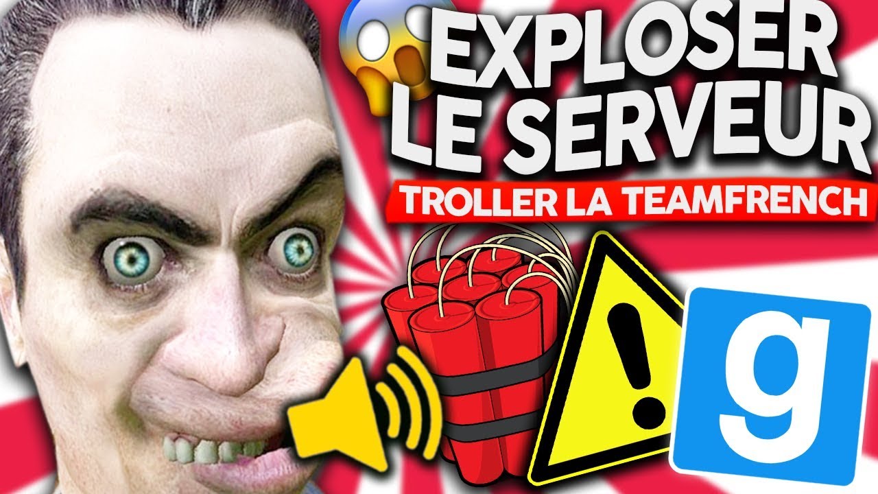 ON EXPLOSE DES SERVEURS REMPLIS AVEC DES BOMBES ! 😂 - GMOD SCP RP