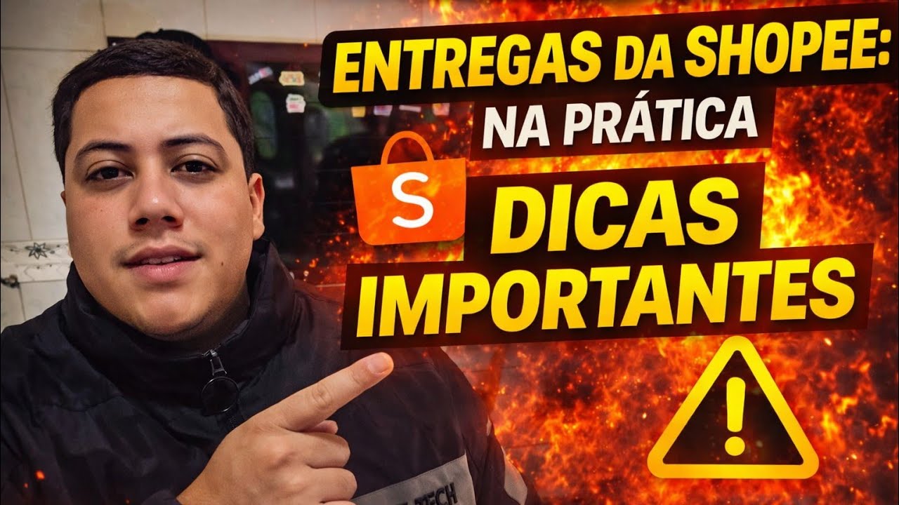 ENTREGAS DA SHOPEE: Dicas IMPORTANTES 🔥 (EP.07)