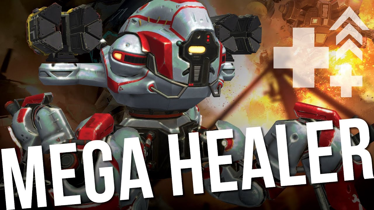 War Robots - MEGA Healing Fortress (With Max Pilot Skills) Impossible To Kill | Weyland Gameplay