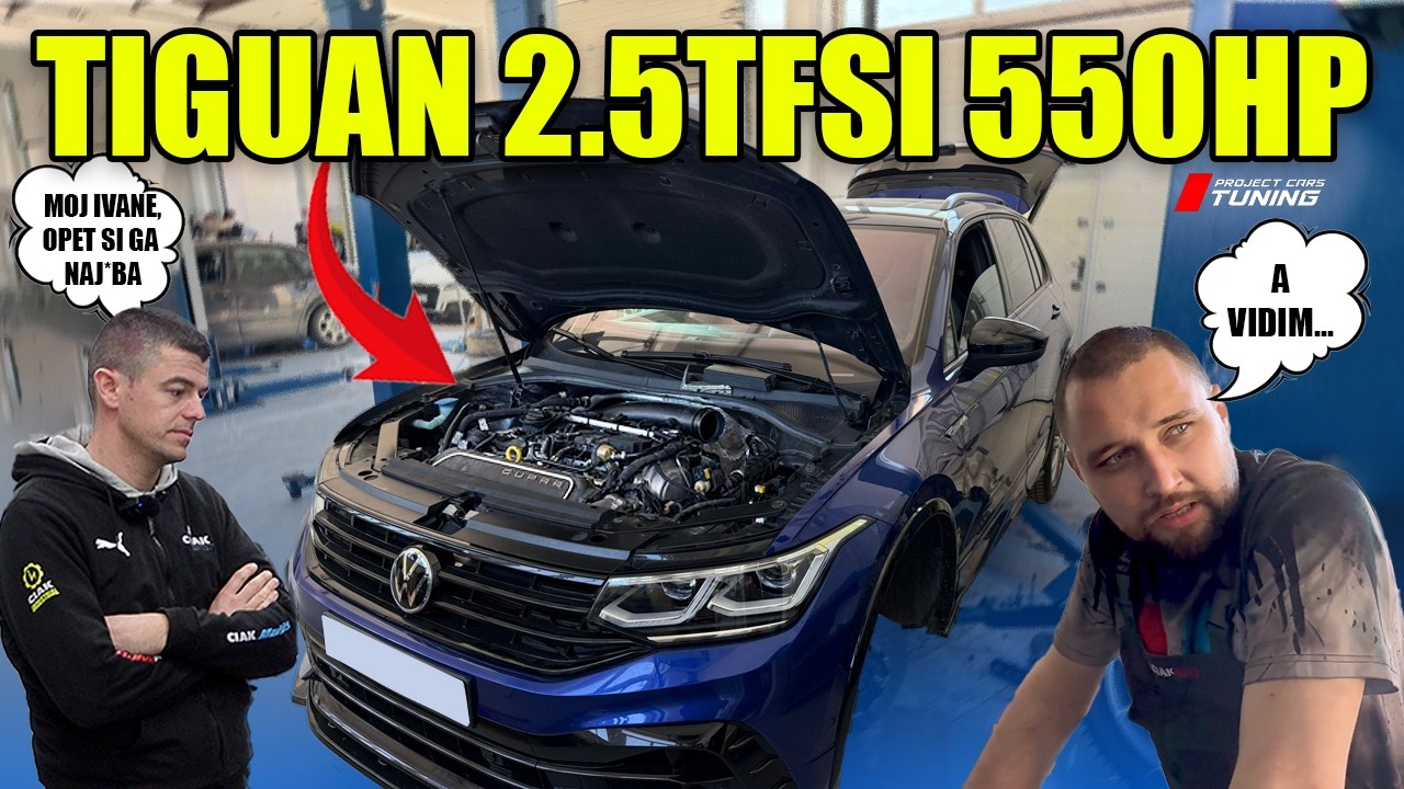 Project Tiguan RSR *Ubacili smo RS3 motor*