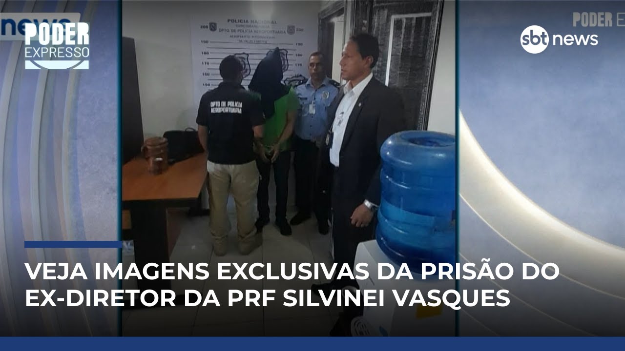 Veja imagens exclusivas da pris&atilde;o do ex-diretor da PRF Silvinei Vasques, no Paraguai |#PoderExpresso