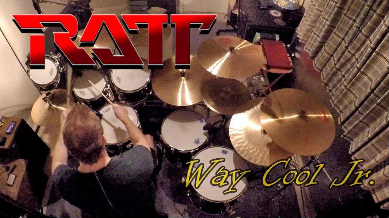 Ratt - Way Cool Jr. (Drum Cover)