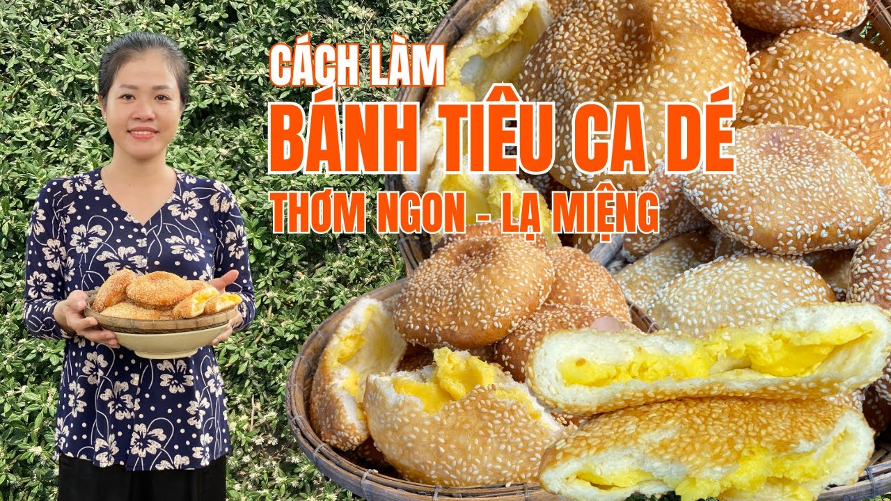 CÁCH LÀM MÓN BÁNH TIÊU CA DÉ SIÊU DỄ, AI CŨNG LÀM ĐƯỢC |Công thức bánh quê