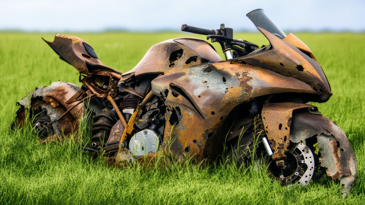 KTM Motorcycle Full Restoration Back to New | Start to Finish KTM RC 200
