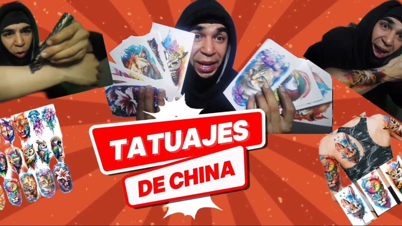 Compré tatuaje en china