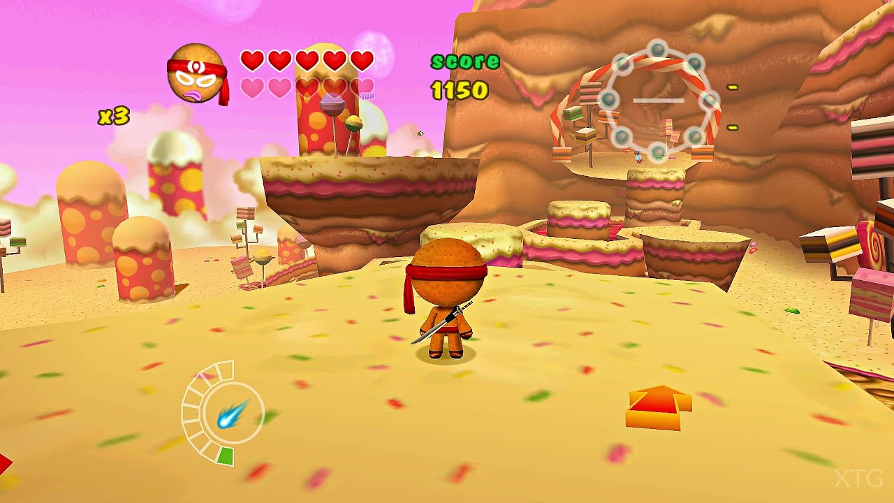 Ninjabread Man PS2 Gameplay HD (PCSX2)