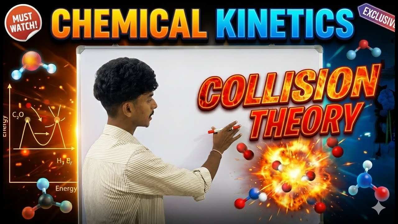 Collision Theory of Reaction Rates | Chemical Kinetics | Class 12 | NITianChemDuo