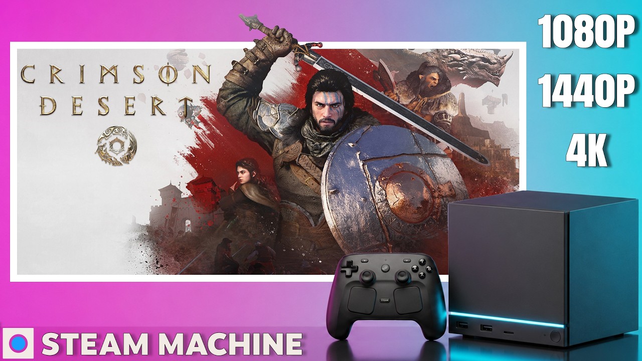 Потянет ли Steam Machine Crimson Desert?