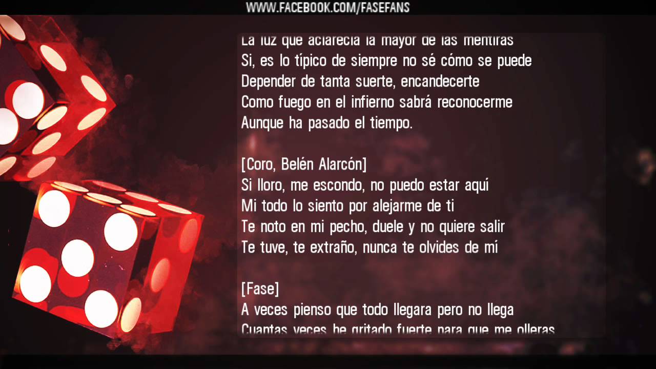 Cuando el corazon llora (Con LETRA) - Fase, Xenon, El Chaval y Belen Alarcon