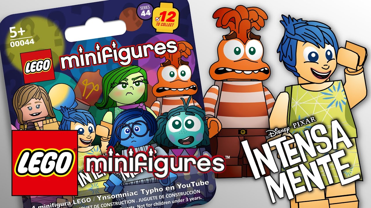 LEGO Intensamente Colección Completa || Minifiguras Custom || Ynsomniac Typho