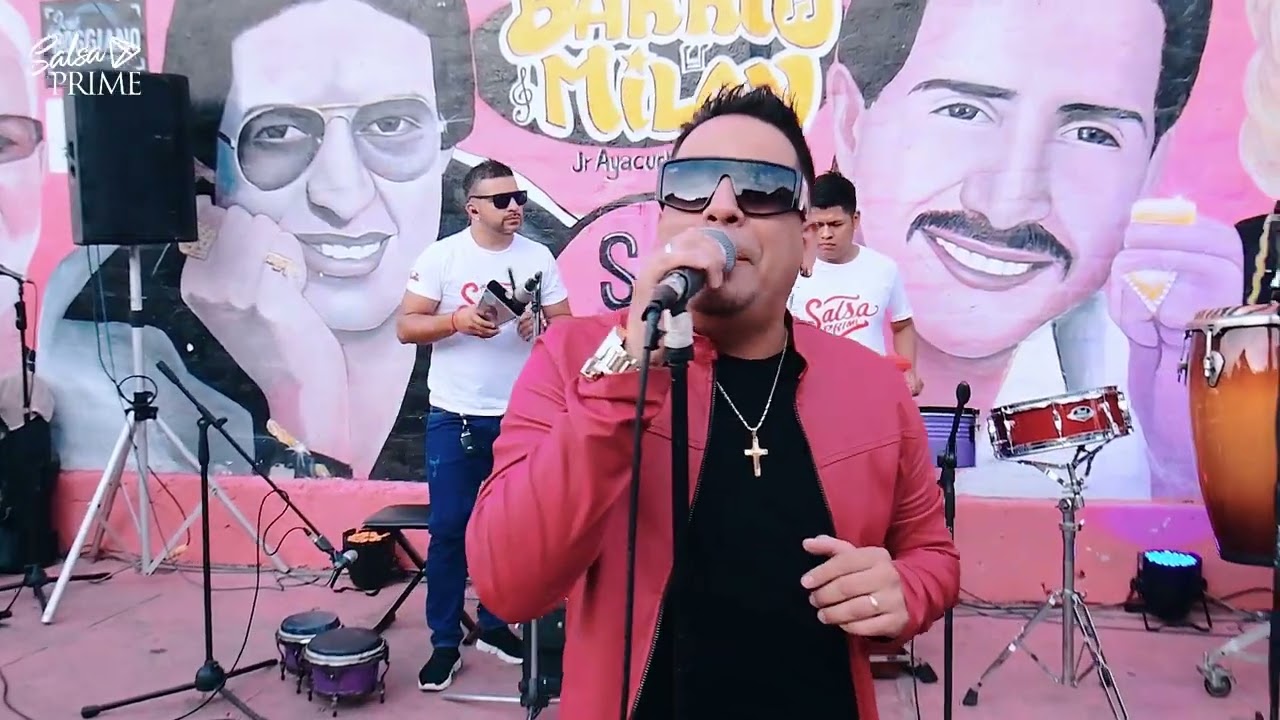 Por Eso esta Conmigo - Marcos Miranda (Salsa Prime en Barrio Milan)