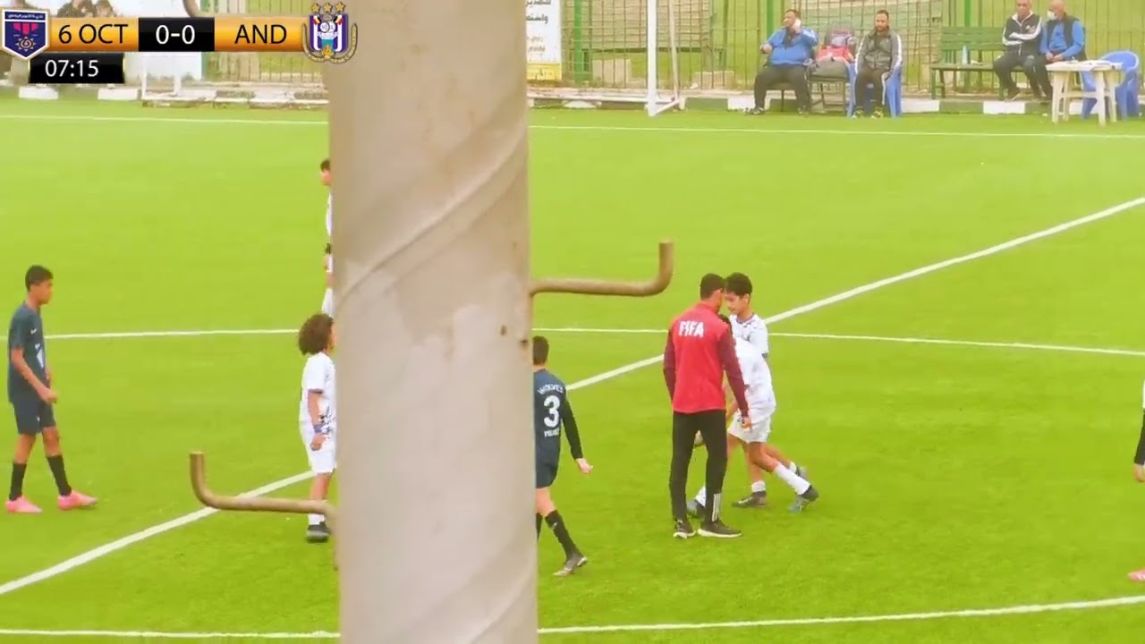6 October Al Arish VS  Anderlecht 2 half