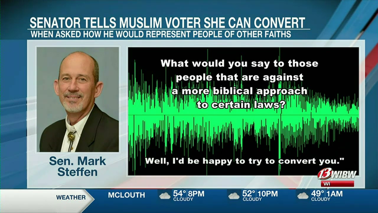 Kansas lawmaker draws backlash for religious conversion comment to Muslim constituent   WBIW CBS13