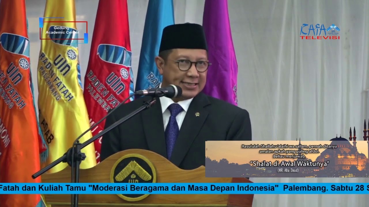Kuliah Tamu Bersama Menteri Agama RI 