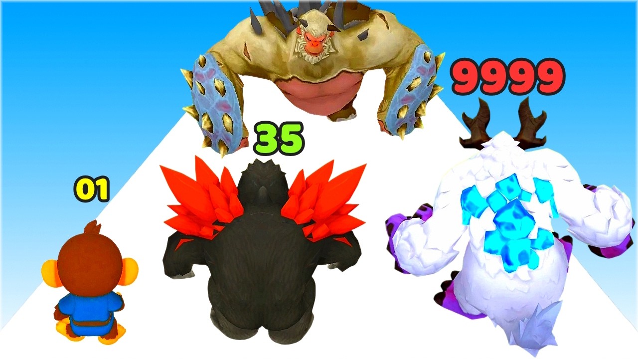 Evolving Ape to MAX LEVEL!