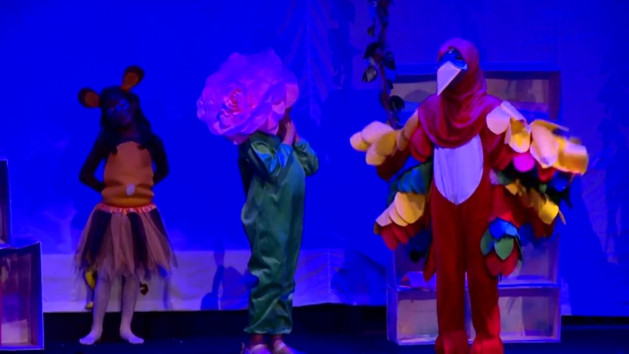 مدرسة رابعة العدوية للتعليم الاساسي - مسرحية القاضي والغراب- مهرجان الشارقة للمرح المدرسي8