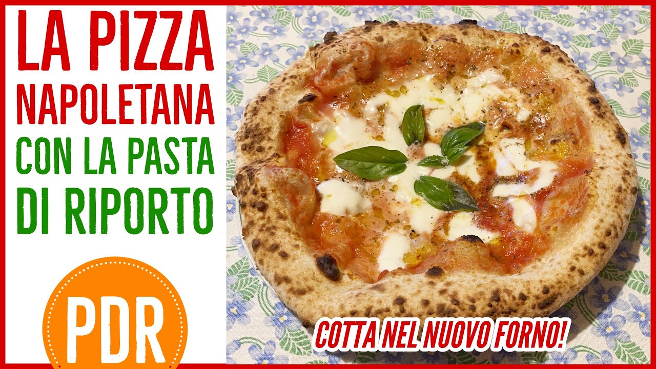 La pizza napoletana con la PASTA DI RIPORTO + il nuovo forno 😱😃🍕