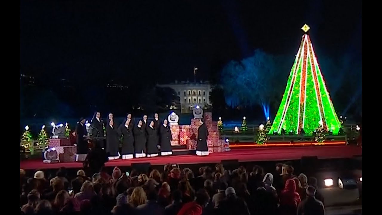 Nuns ring in White House Christmas