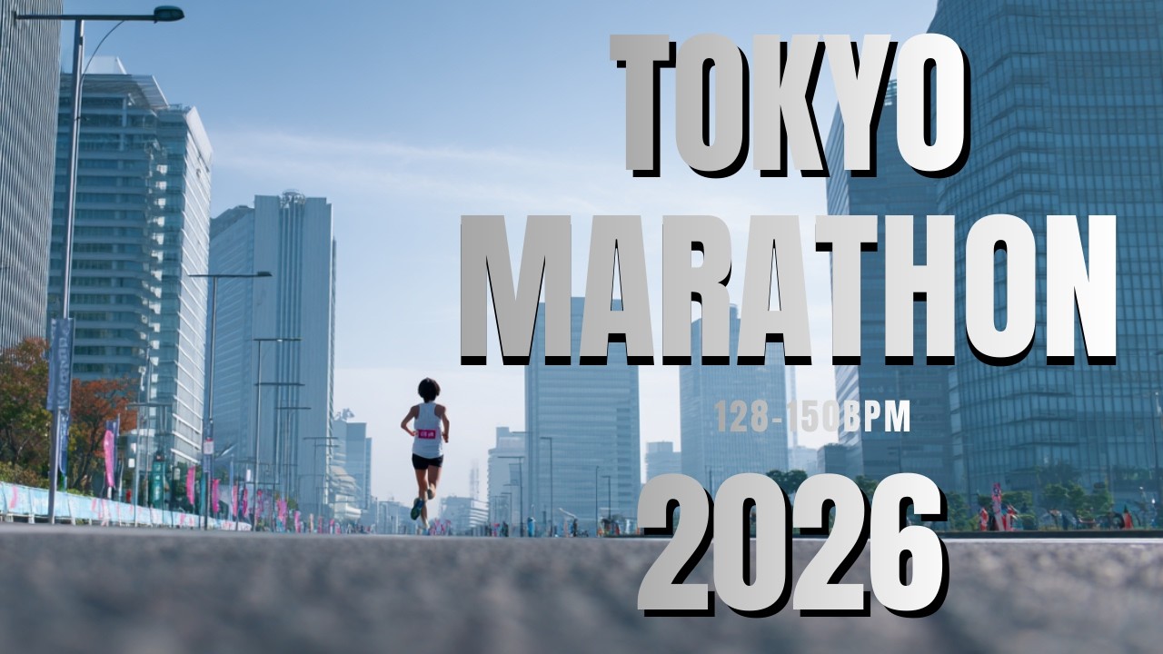 【Playlist】TOKYO Marathon 2026 | 1h48 Ultimate Hype Running EDM  128–150 BPM