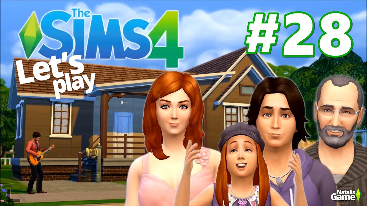 The Sims 4 Поиграем? Семейка Митчелл / #28 Поливать слезами