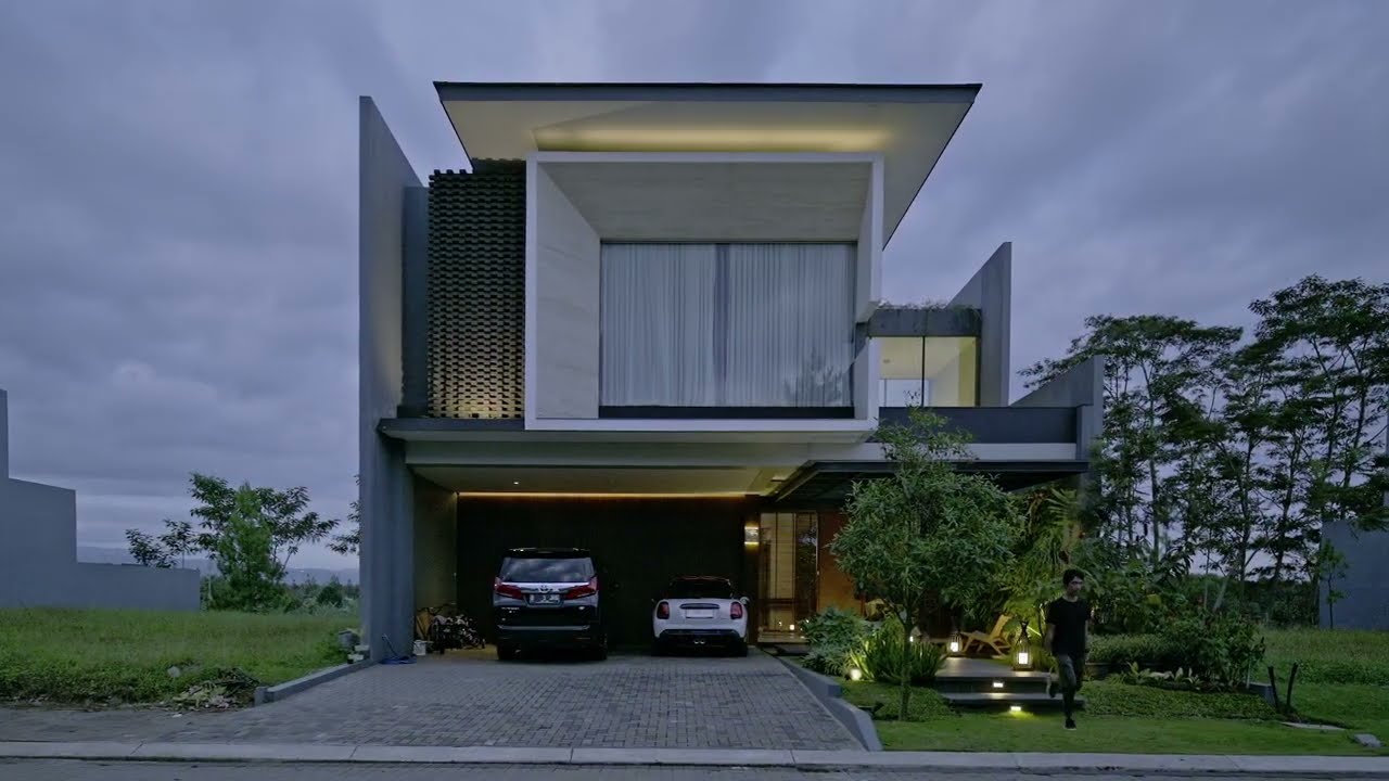 Healing House with Resort Ambience and Lake View by RAKTA STUDIO.  Kota Baru Parahyangan, Bandung