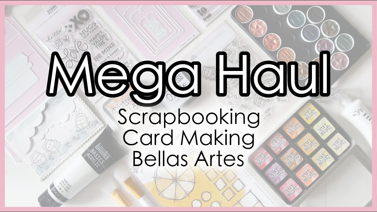 ✨ Mega Haul TOP ✨ Nueva Colección, Scrapbooking, Card Making, Bellas Artes. Laura Inguz [CO]