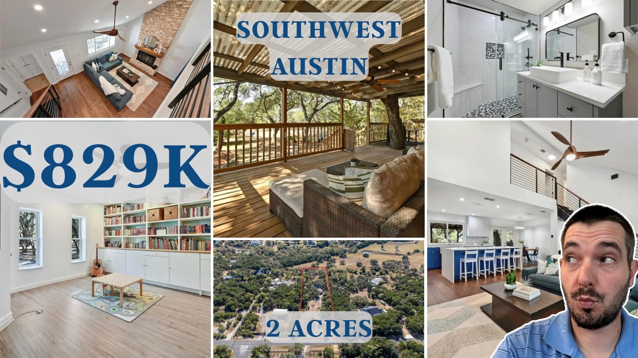 $800K Bear Creek Oaks Home Tour | Rural Southwest Austin Living