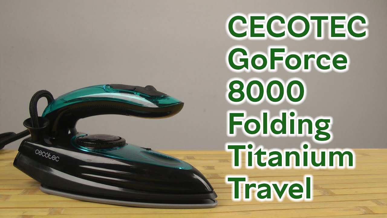 Распаковка CECOTEC GoForce 8000 Folding Titanium Travel