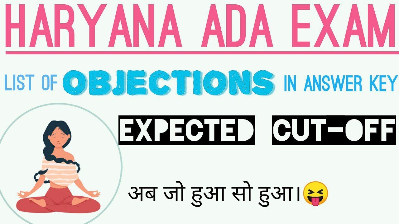Haryana ADA, 2023 Expected CUT-OFF