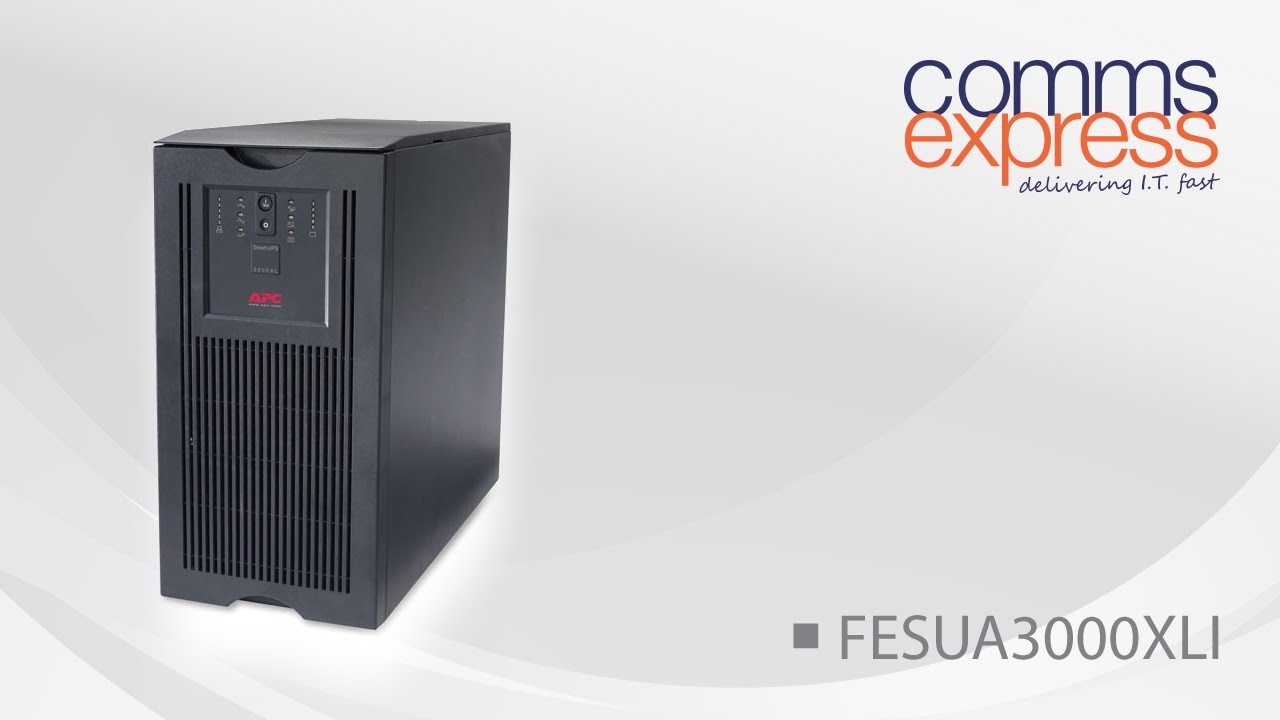 APC SUA3000XLI Smart-UPS XL 3000VA