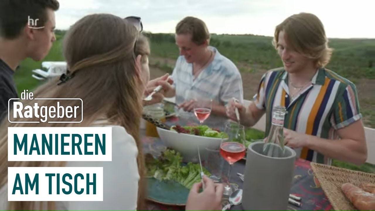 Welche Tischmanieren sollte jede:r können? | Die Ratgeber