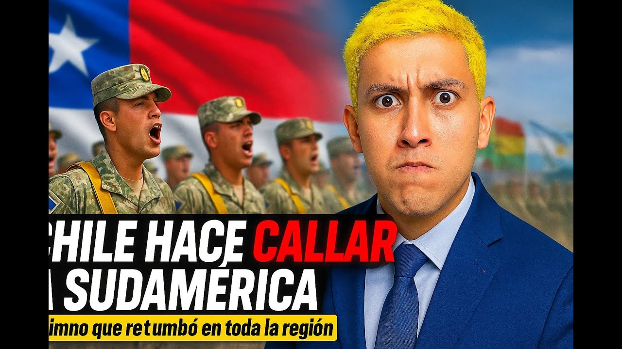 BOLIVIANO en SHOCK con HIMNO chacabuco de CHILE