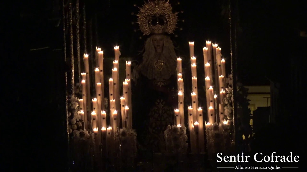 [4K] Entrada de Nuestra Señora de los Dolores, Semana Santa Aguilar de la Frontera 2018