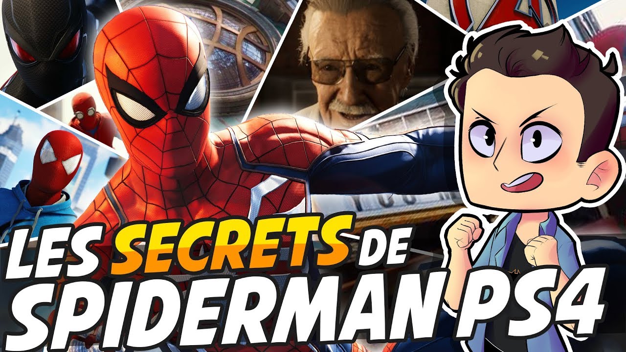 LES SECRETS DE SPIDER MAN PS4 !!!