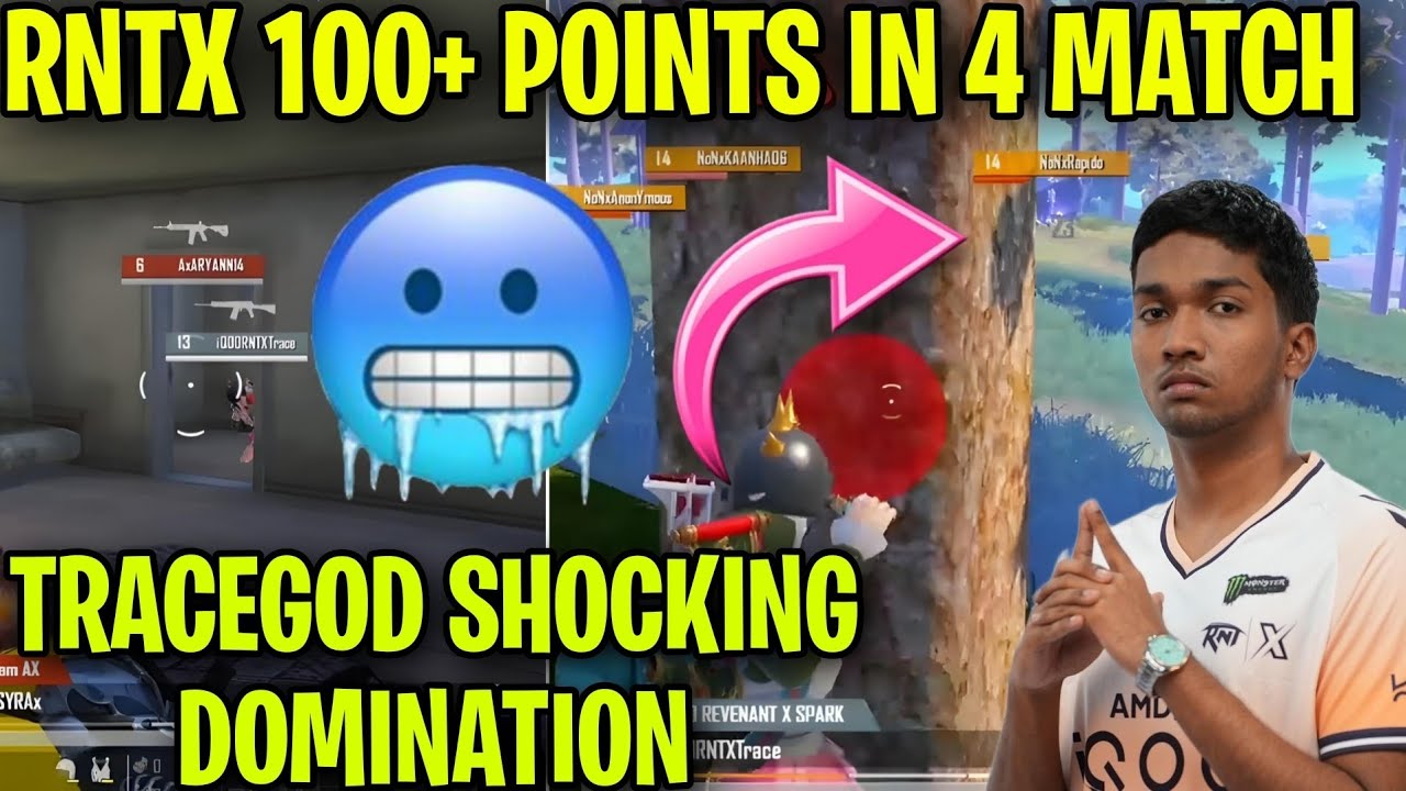 RNTX Destroyed Whole Lobby 🥵 100+ points in 4 match 🔥