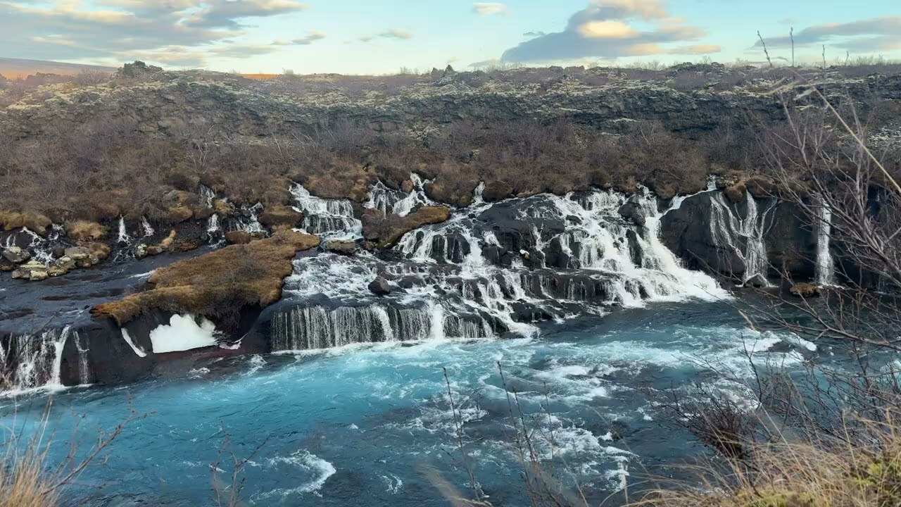 Hraunfossar - Lava Waterfalls - Iceland