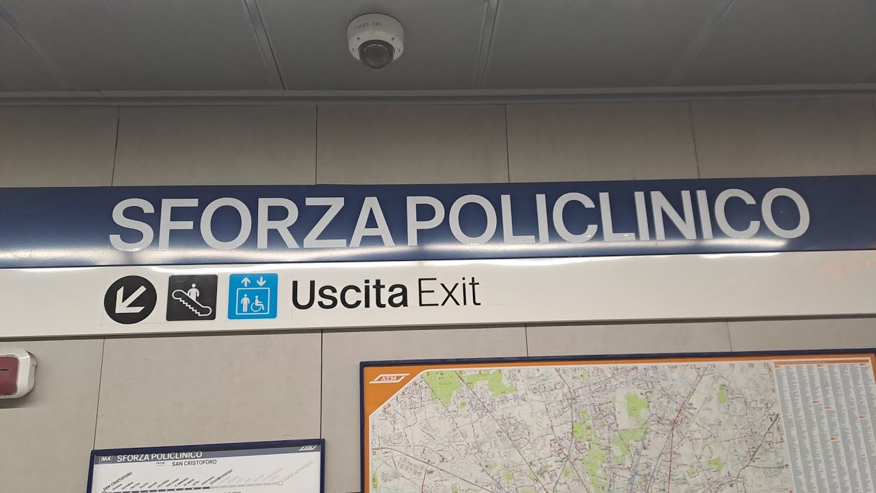 (Walkthrough) Stazione SFORZA-POLICLINICO (M4 Metro Milano)