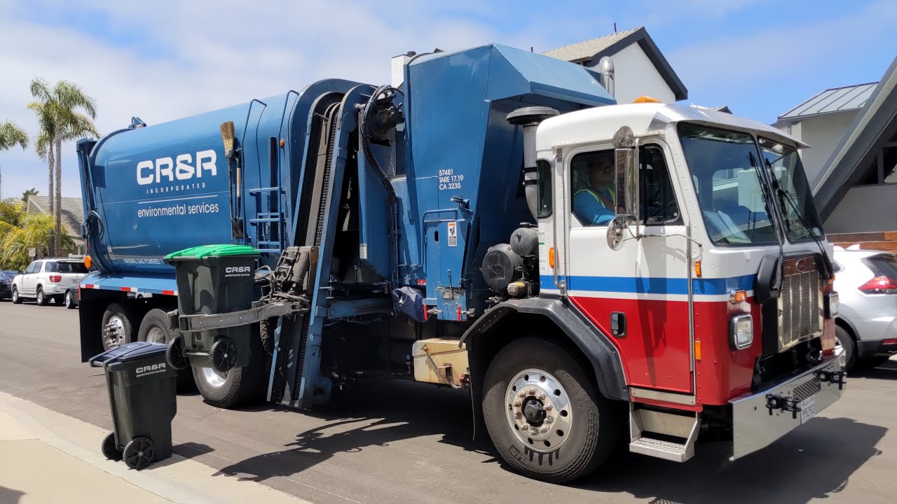 New 520 Amrep Side Loader on Newport Beach Organics
