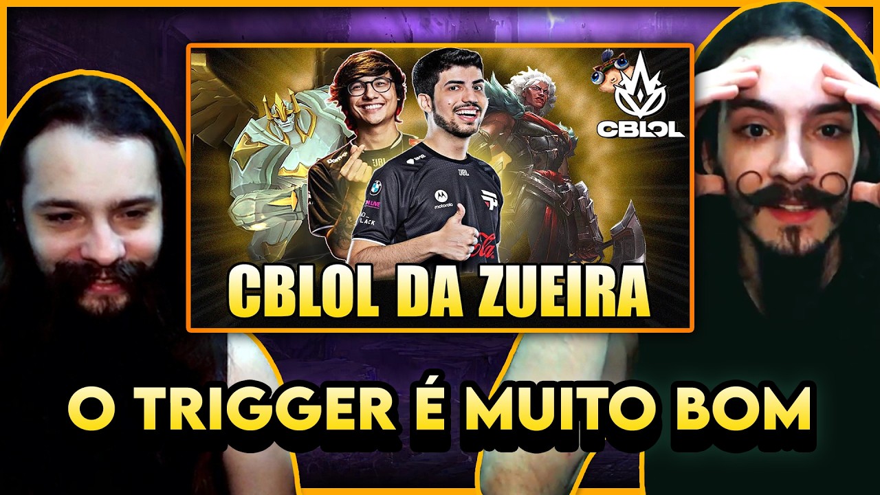 Reagindo ao ROBO e TIN VOLTANDO aos VELHOS TEMPOS | CBLOL DA ZUEIRA | [Rick e Re React]