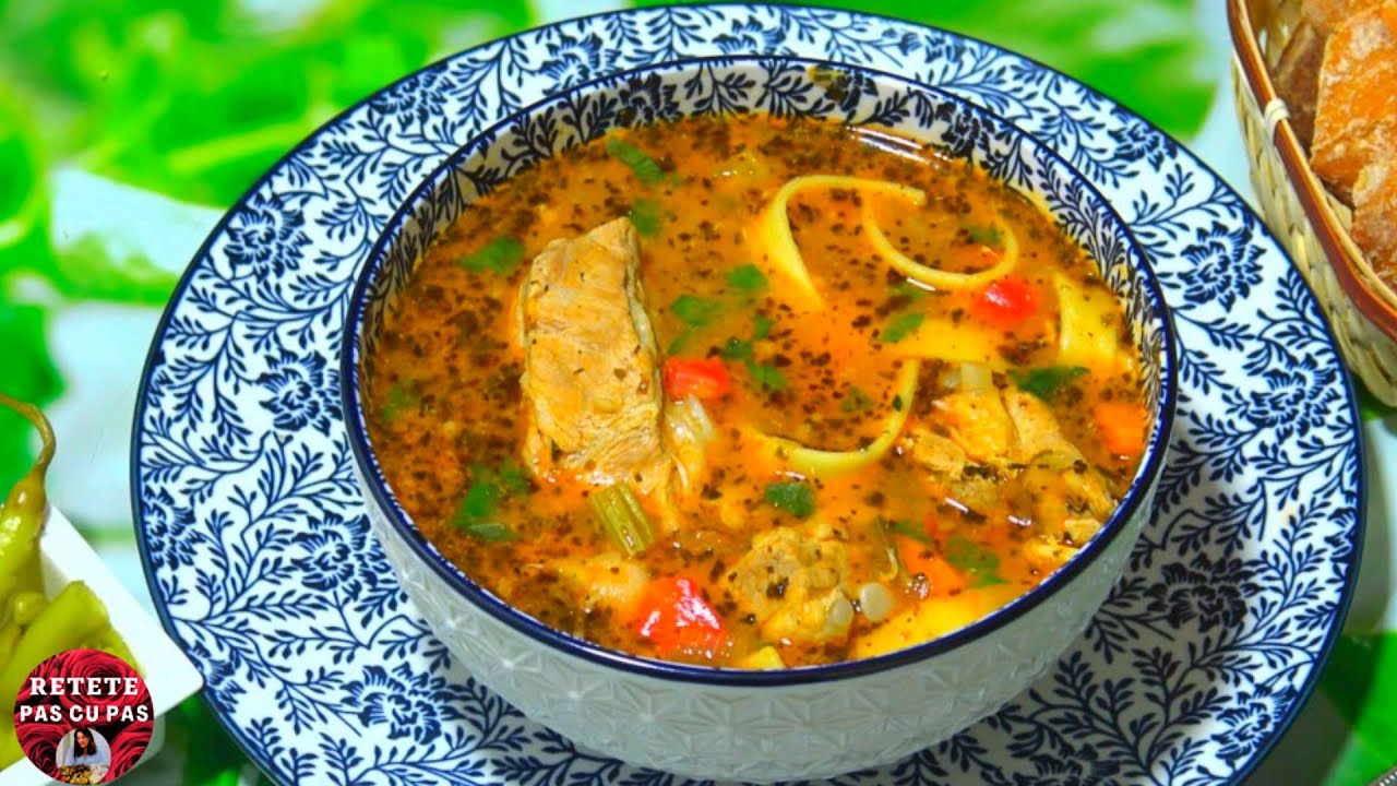 Ciorba de Porc sau Ciorba cu Coaste Proaspete de Porc Retete de Ciorba cu Carne de Porc