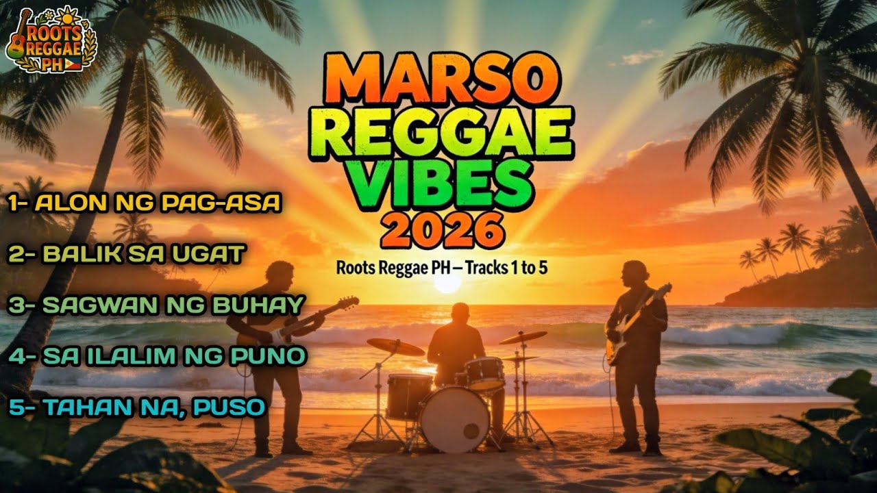 MARSO REGGAE VIBES 2026 🌿 Roots Reggae PH | Tracks 1–5 | Original Filipino Reggae Songs