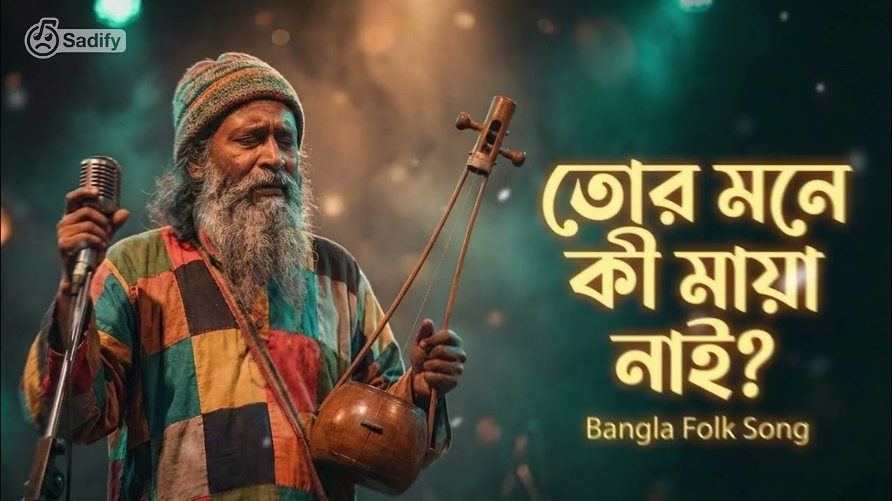 তোর মনে কী মায়া নাই?  | Tor Mone Ki Maya Nai | Bangla Folk Song | Emotional Folk Song