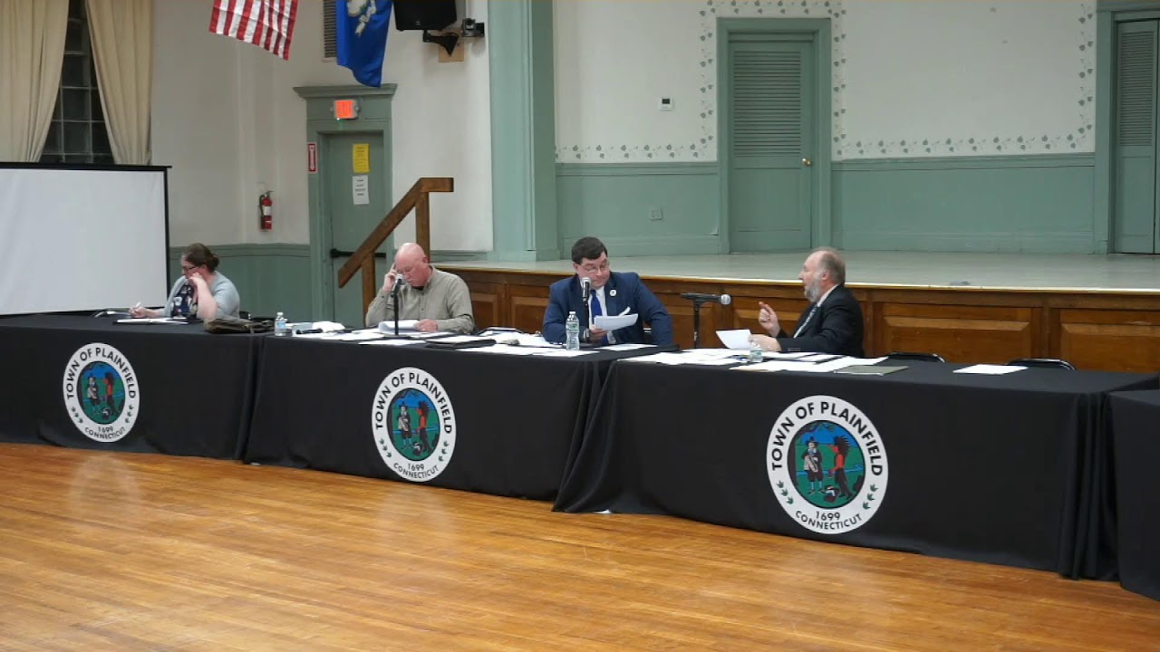Plainfield Board of Selectmen Meeting – March 9 Live Stream