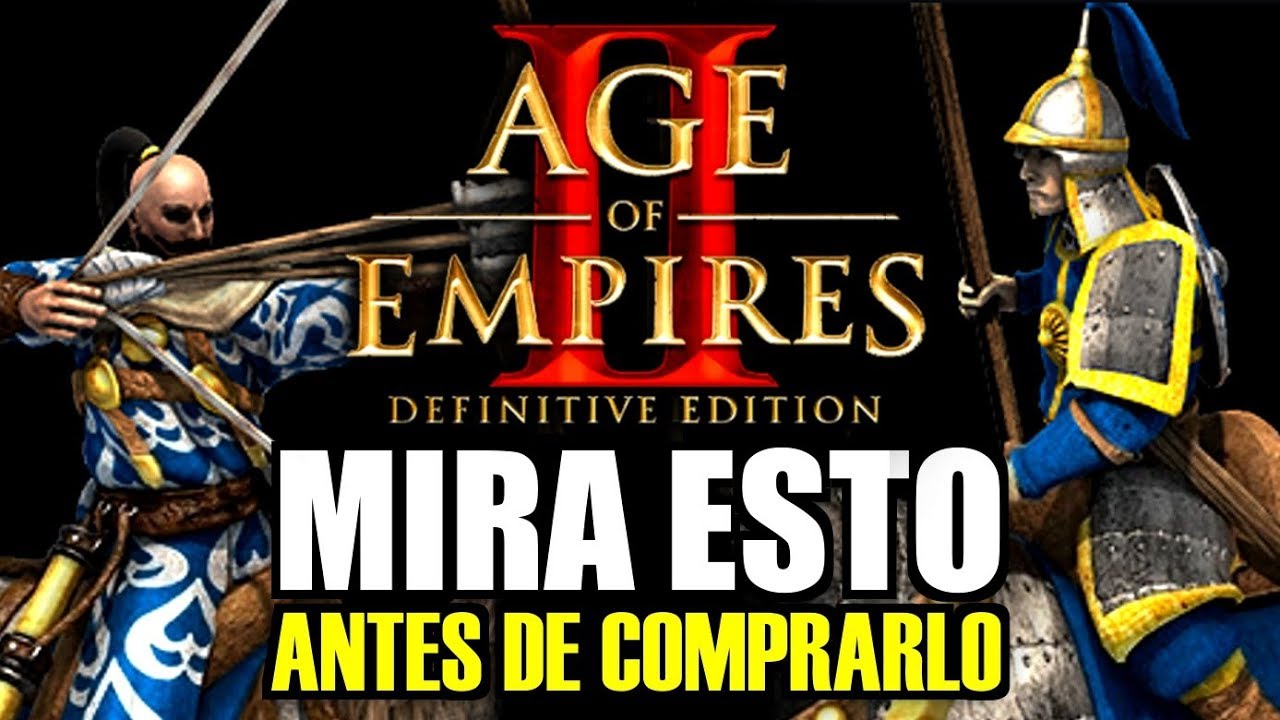 AGE OF EMPIRES 2: DEFINITIVE EDITION - &iquest;MERECE LA PENA COMPRARLO?