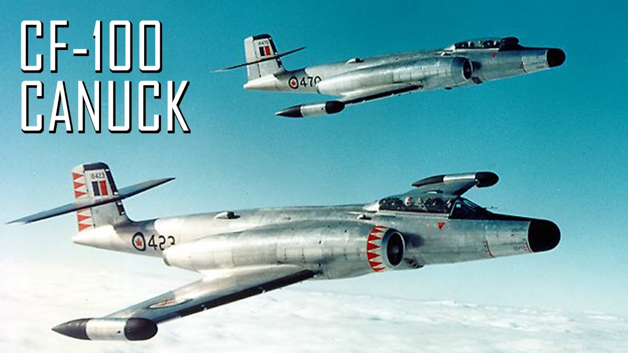 Лучший в мире всепогодный перехватчик своего времени: Avro Canada CF-100 Canuck