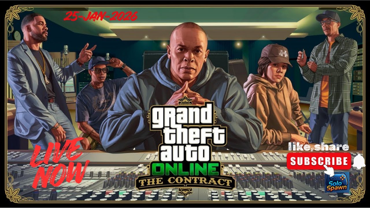 Dr Dre contract in GTA V  (GAMEPLAY) LIVE ON 25  JAN 2026